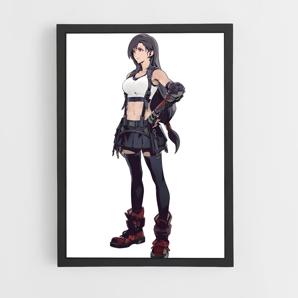 Poster Tifa, la Légende – affiche Final Fantasy (vue 2)